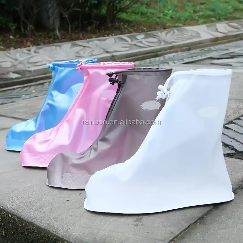 cheap customized logo plastic outdoor waterproof Reusable Boot Shoe