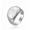 Jade band ring - Wenfanqi men women stainless steel jewelry jade band ring