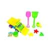 Wonderful children favorite colorful plastic beach toys set
