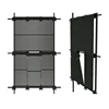 cabinet size 1000*500MM flexible installation outdoor waterproof led display P12 P15.6 P16.66 P20 P33.33 curtain led mesh screen