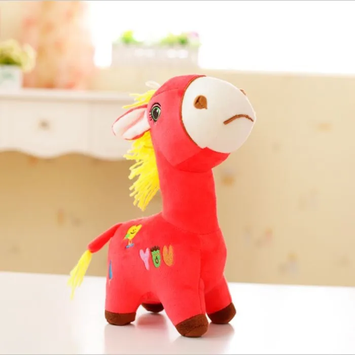 rainbow horse plush