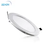 6w round economical solar led flat celling panel light