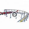 Kids game amusement park cheap price children carnival ride backyard roller coaster for kids