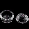 Glass Acrylic Nail Tips Cup Dappen Dish Liquid Powder Holder Container Professional Nail Art Tools