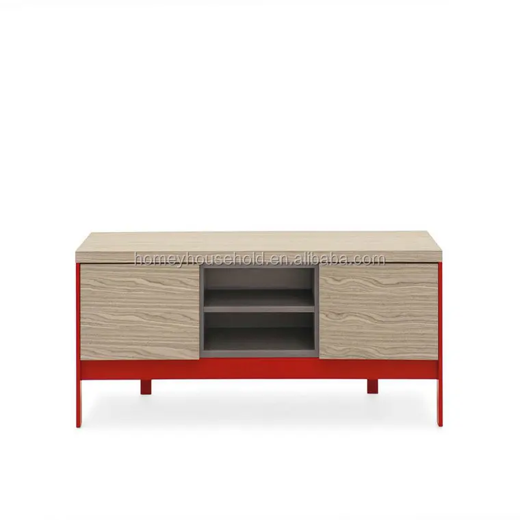 Nordic Furniture New Design Modern Living Room Wooden Corner Tv