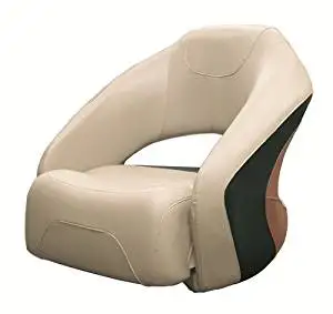Wise Pontoon Seat with Flip up Bolster/Ski Boat Bucket Seats/Boat Seat