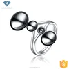 Super Good price tech shaped sterling silver ring in cool color