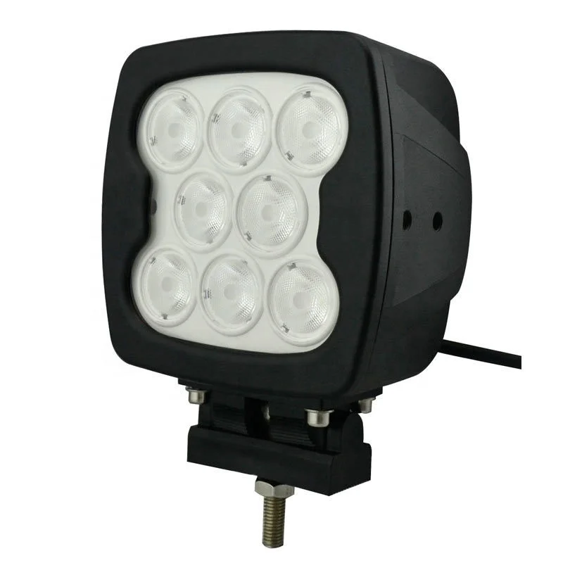 拖拉机 led 工作灯亮度 80 w 6720lm 12 24 v 方形 led 工作灯 led