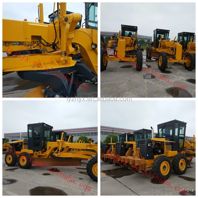 Sinomach Brand 130hp 713H Motor Grader with Operating Weight 12000kg