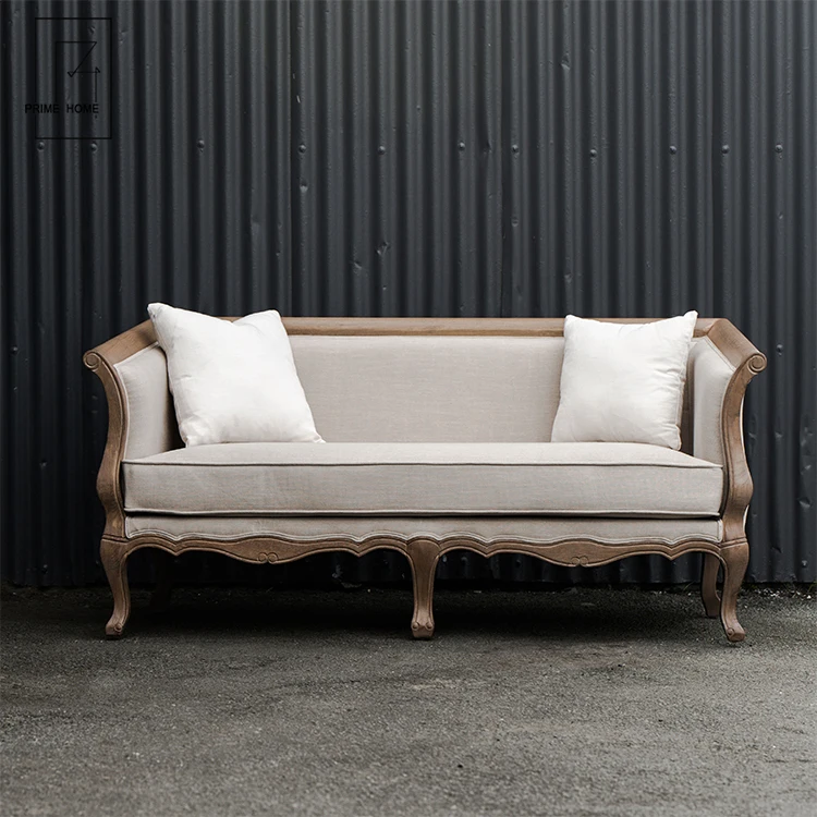 Living Room Furniture American Style Antique Sofa Wood French Antique