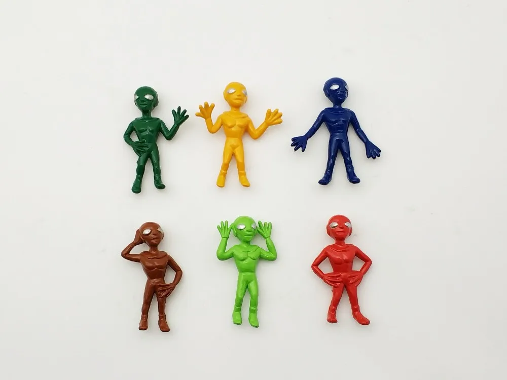 Mini Vinyl Plastic Alien Model Capsule Rubber Toy - Buy High Quality ...