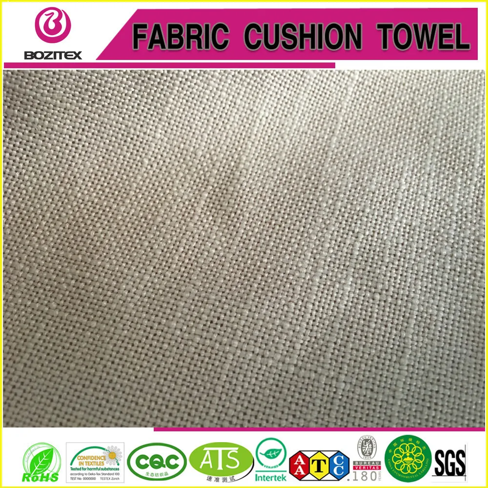 100polyester Raw Materials For Flame Retardant Imitated Linen For Sofa