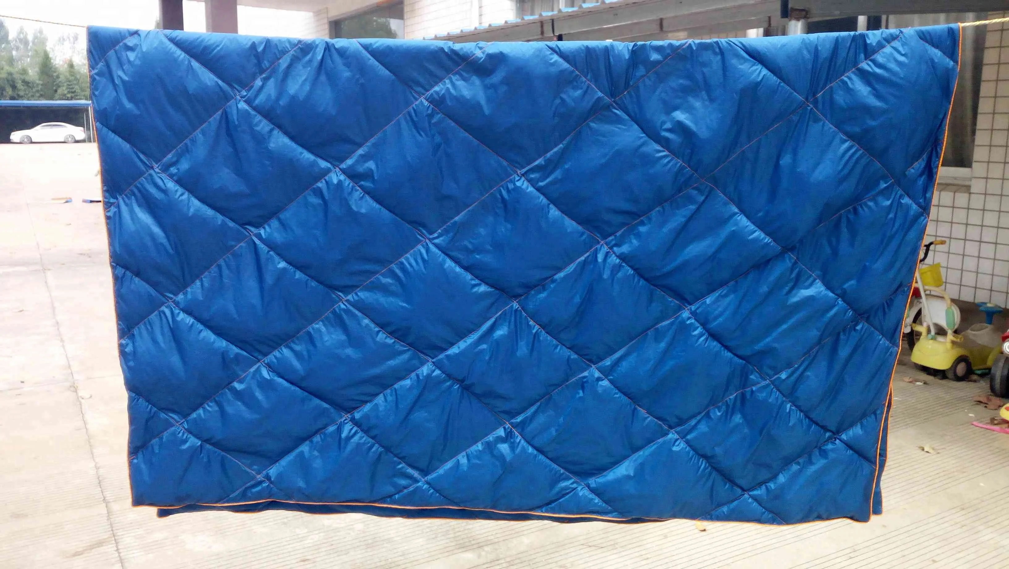 Down Camping Blanket Outdoor Packable Down Blanket Waterproof Camping