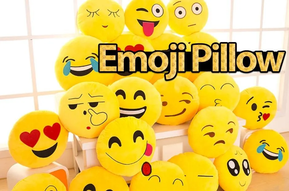 Funny Emoji Solid Waste Matter Stuffed Pillows Home Decoration Cushions