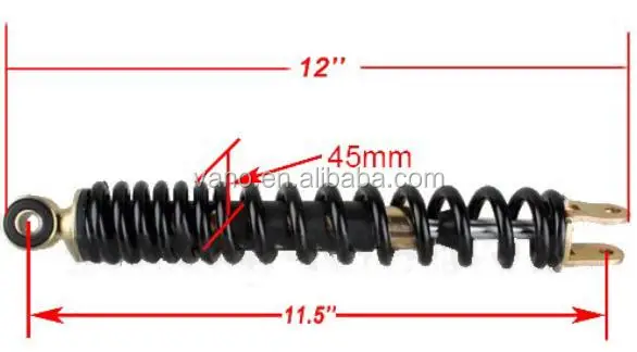 GY6 50cc parts alloy motorcycle rear shock absorber