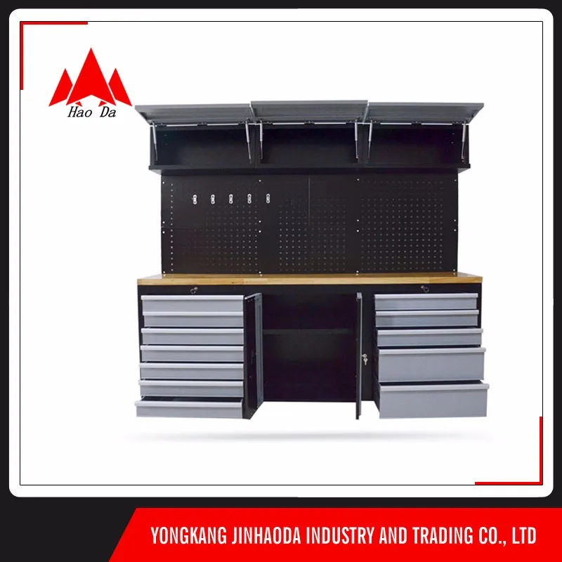 Big Industrial Steel Workbenches With Drawers Workbench For