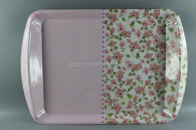Handles plastic wholesale serving tray