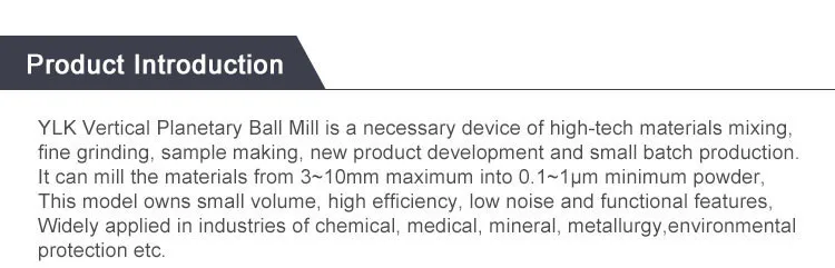 Lab Mini Planetary Ball Mill For Micro Powder Grinding