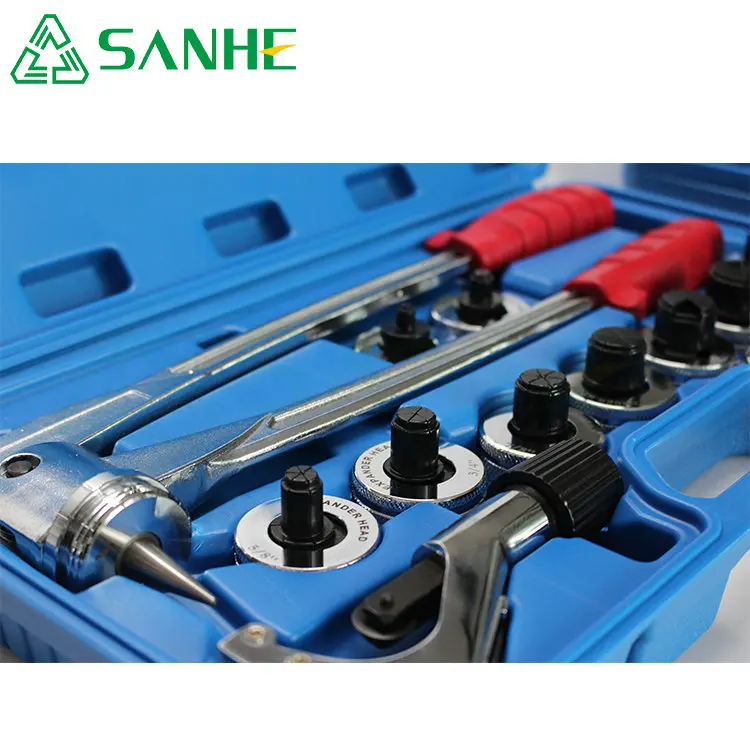 CT-300 Hydraulic Tube Expander Kit - 7 Swage Head Sizes 3/8" To 1-1/8" For HVAC & Plumbing