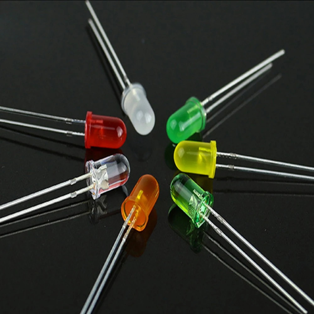 Through Hole Flashing 3mm 5mm Red Blinking Led Diode Buy Red Blinking