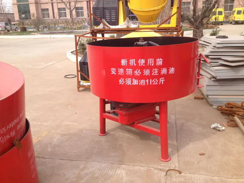 Mini Type Electric Concrete Blender Jq350 Using One Bag Cement For