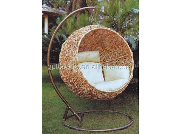 silla huevo colgante