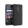 Saiboro china manufacturer hard shell woven back cover for lg stylo 4 phone protective case in bulk, for lg stylo 4 case armor