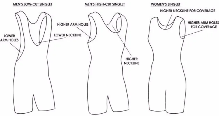 Stan Caleb latest reversible modified red blue wrestling singlets design