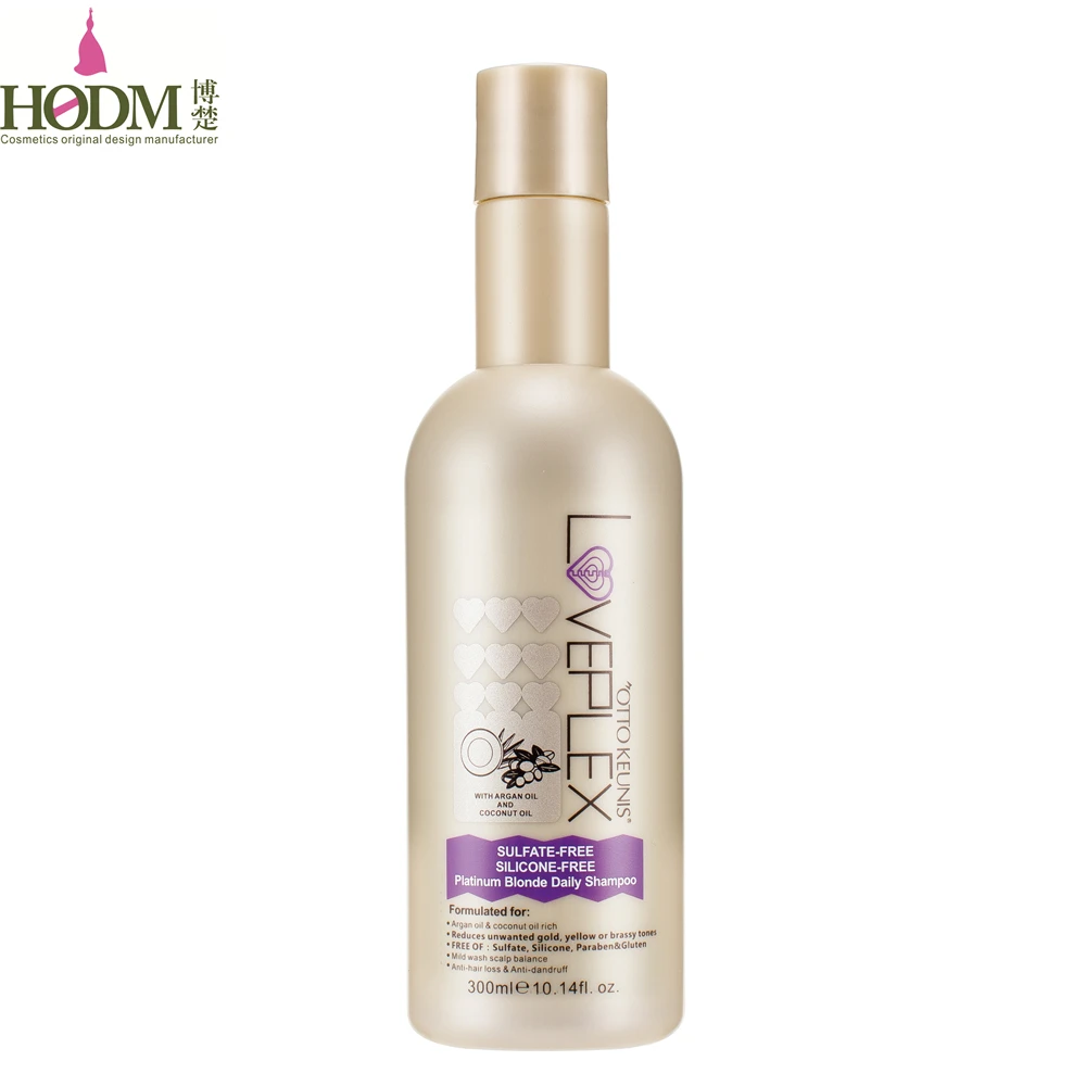 Purple Silver Toner Shampoo Blonde Hair Salon Professional Use