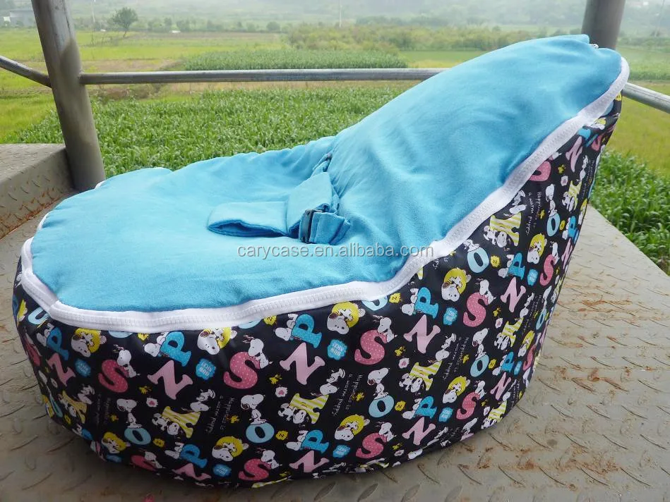 baby bean bag chair with straps