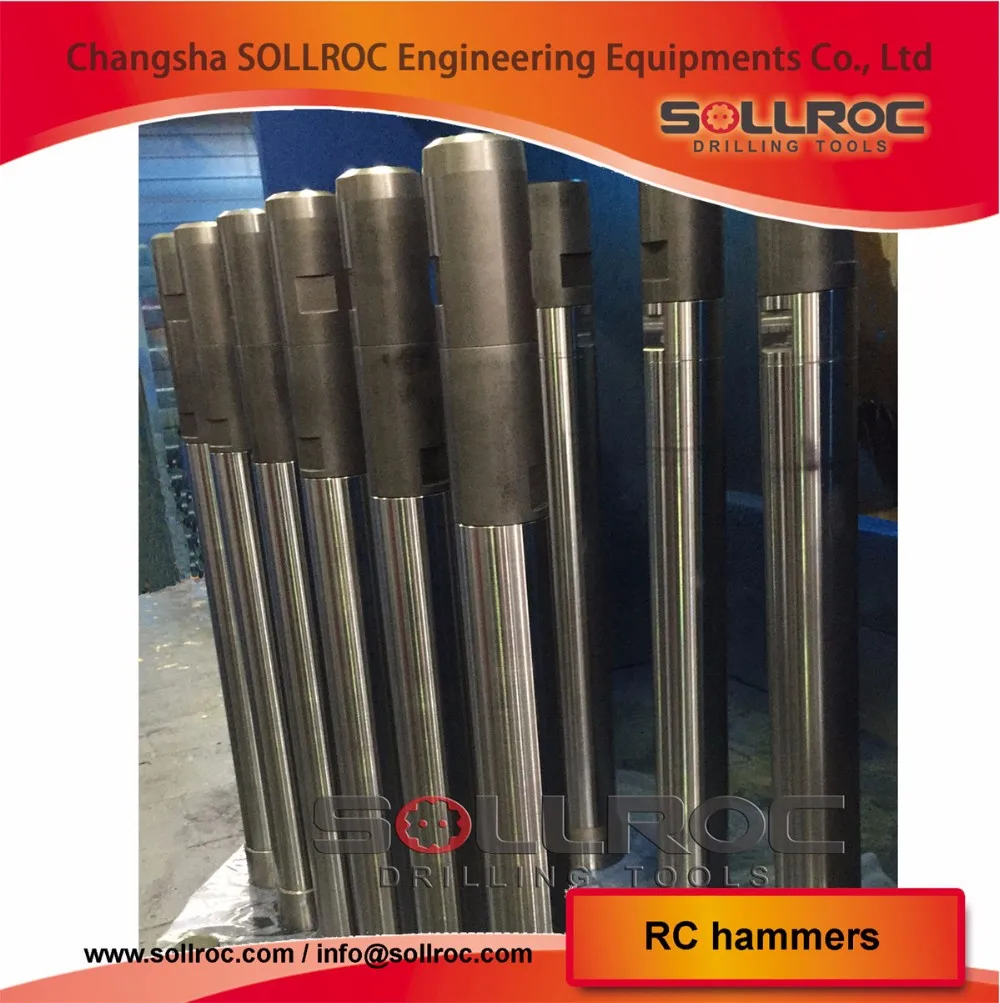 High Manganese Steel RC Hammer 3-5.5inch for Exploration Drilling and Grade Control