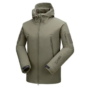 Army military outdoor waterproof softshell mens jacket with fleece Tactical Army military outdoor waterproof softshell mens jacket with fleece