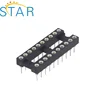 Manufacturer 1.778/2.54/2.0/1.27 mm Pitch Round Pin Header 20 pin IC Socket