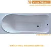hot sale deep used cast iron acrylic bathtubs