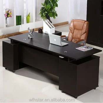 High End Office Furniture Supplier Wood Boss Desk Executive Table High End Office Furniture Supplier Wood Boss Desk Executive Table With Book Case