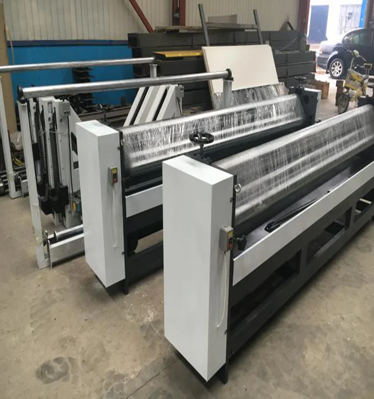 Manual Corrugated Sheet Pasting Machine Corrugated Cardboard Making