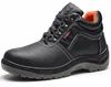 Hot Selling Cheap Genuine Leather Safety Shoes with Steel Toe Cap and Steel Plate