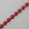 66.6 Feet Christmas Tree Beads Garland Strands Chain for Christmas Wreath Decoration Table Centerpiece (Red)