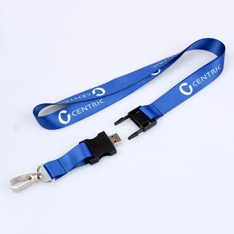 Factory Custom Blue Wrist Strap Lanyard Usb Stick Flash Drive Buy Usb