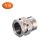 2017 customized metal CNC machining pipe joint in stainless steel for water pipe connecting use