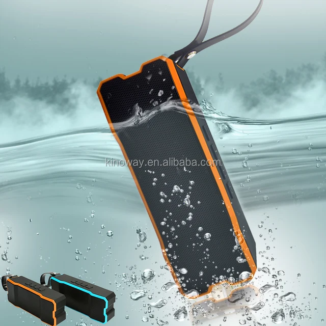 10W Bass Outdoor Wireless IPX7 Portable Waterproof Bluetooth Speakers