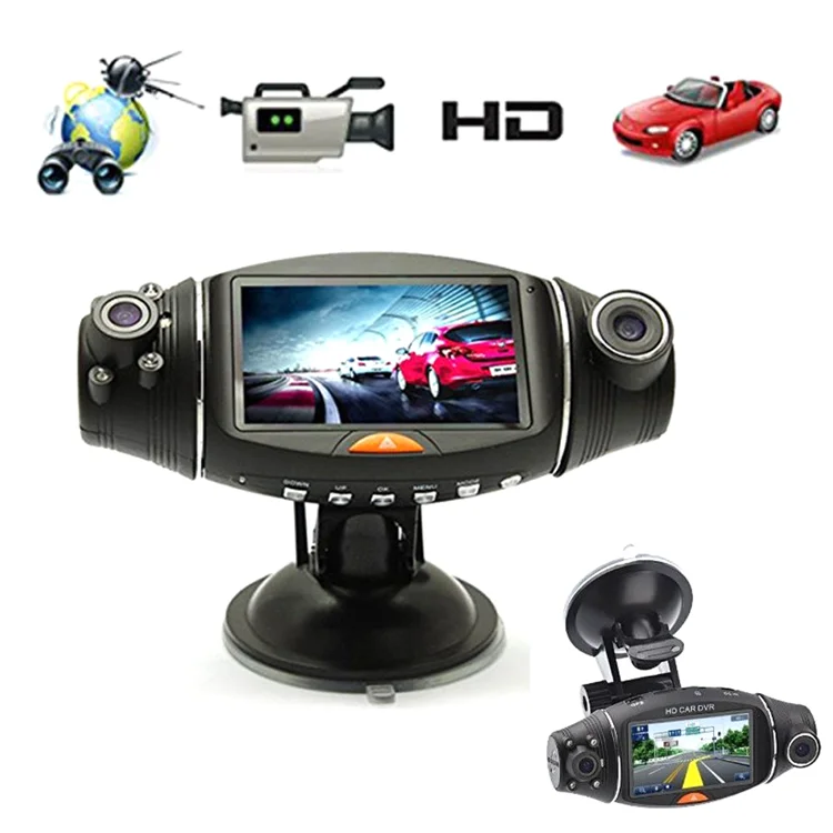 Car Dash Cam Backup Dashboard Digital Camera Recorder 2.7" Dual Lens