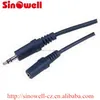 High Quality 3.5mm stereo plug to 3.5mm stereo jack cable