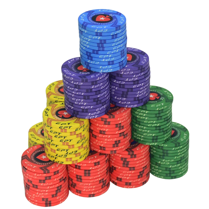 10g Pokerstars Ept Casino Coin Printing Ceramic Custom Poker Chips For