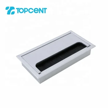 Topcent Decorative Fittings Office Computer Rectangular Desk Cable