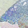 Wholesale Customized Colors Two Tone Fish Scale Embroidery Sequin Fabric Reversible