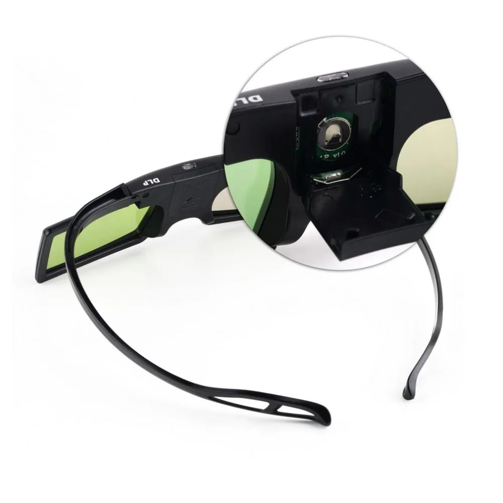 G15dlp 3d Active Shutter Projector Glasses Smart Tv Glasses For Optoma