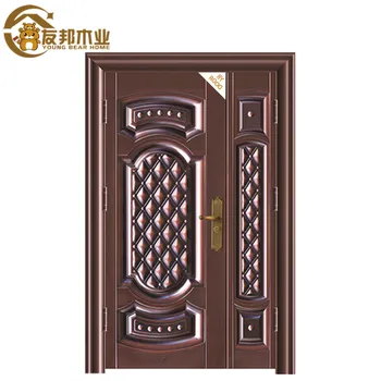 Egypt Paint Colors Wooden Safety Security Steel Door Designs Price View Wooden Safety Door Designs Youbang Product Details From Shenyang Youbang