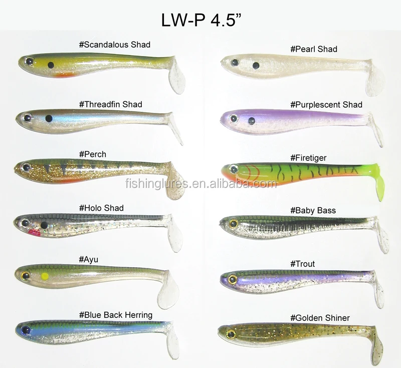 Shad Soft Plastic Fishing Lure Soft Minnow Lure Buy Japanese Shad