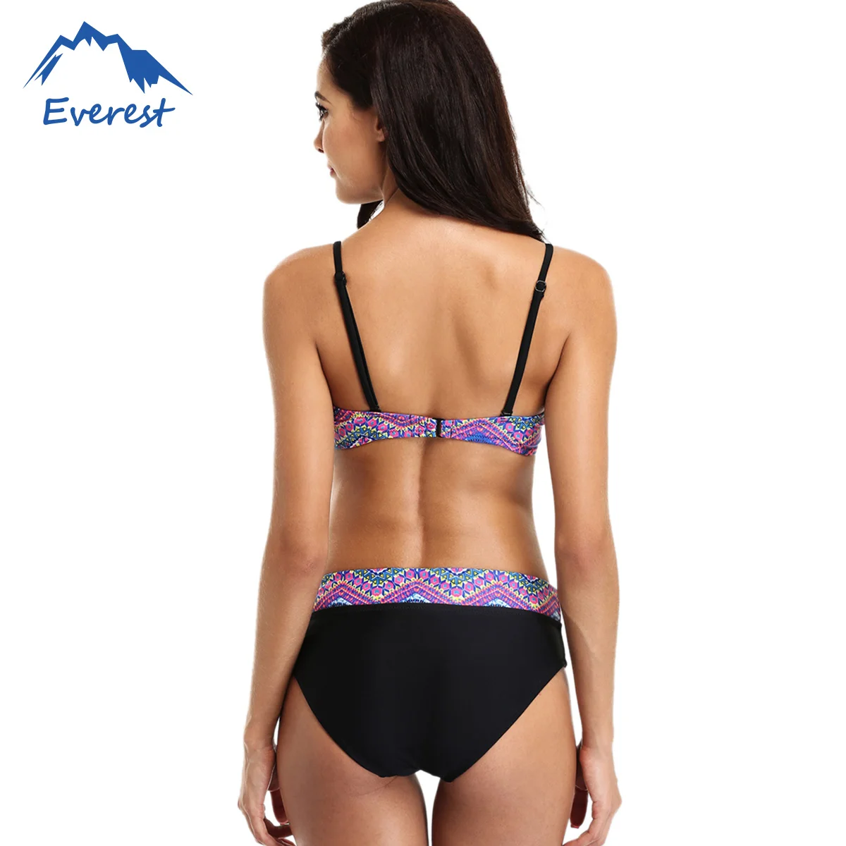 Bikini De Tela Con Hilo Dental Para Niñas,Traje De Baño De Dos Piezas